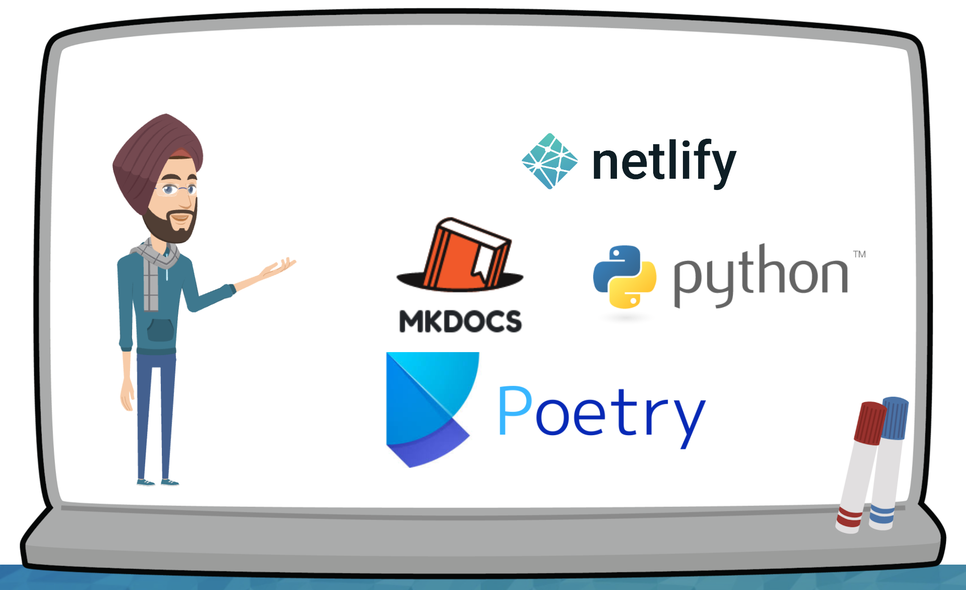 How to deploy a static site using Mkdocs and Netlify