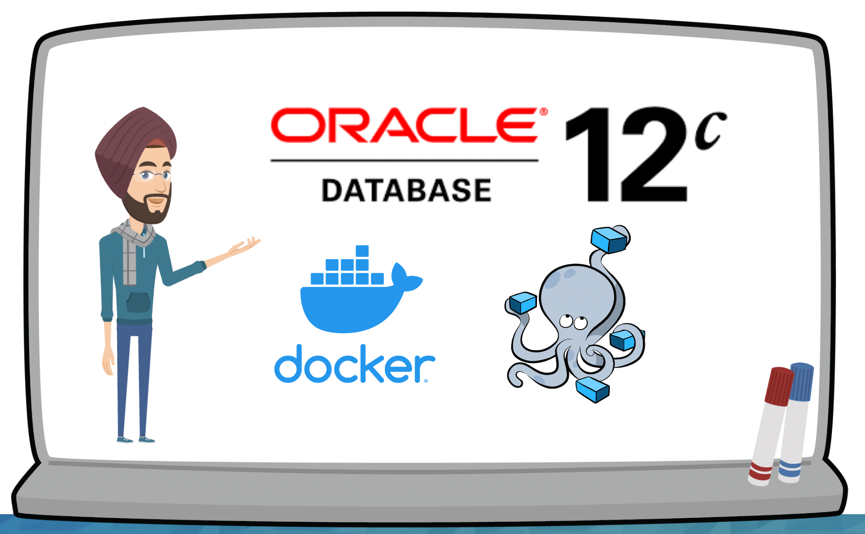How to run Oracle Database in a Docker Container using Docker Compose
